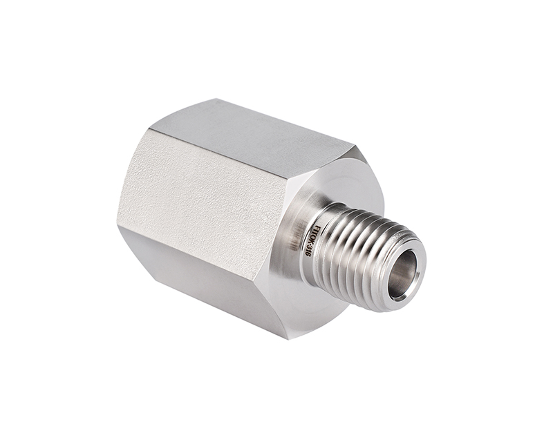 Adapter, 316SS, 1/2in. (F)BSPP x 1/2in. (M)NPT