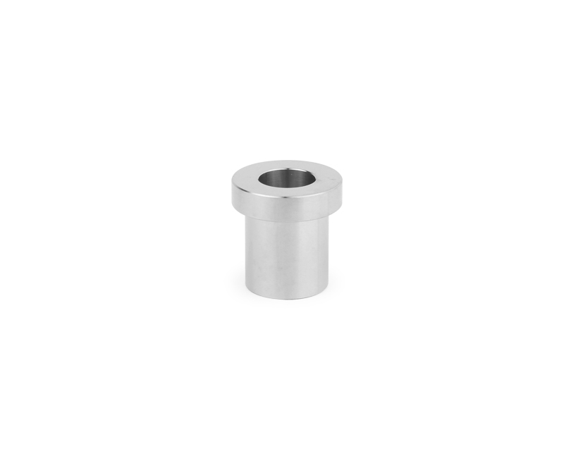 316 SS O-Ring Face Seal Fitting, Tube Socket Weld Gland, 1/4" FO Gland x  1/8" Tube Socket Weld