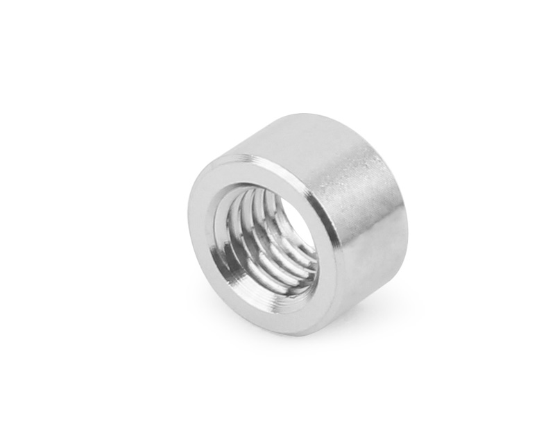 316 SS, FITOK 20M Series Medium Pressure Fitting, Coned and Threaded Connection, Collar, 9/16&quot; O.D.
