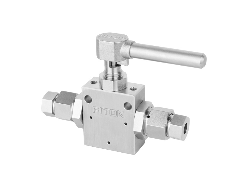 316 SS, 20B Series Ball Valve, 3/8&quot; 20M Series Medium Pressure Coned and Threaded Connection, Fluorocarbon FKM O-ring, 20,000psig(1379bar), 0°F to 400°F(-17.8°C to 204°C), 1.23 Cv, Straight