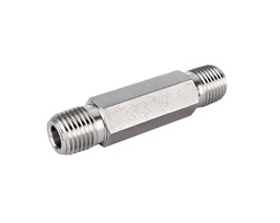 [SS-PLN-NS4-4] 316 SS Pipe Fitting,Hex Long Nipple, 1/4&quot; Male NPT, 4.0in(101.6mm) Length