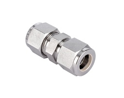 [SS-U-FL4] Union, 316SS, 1/4in. x 1/4in.  Tube OD, 2-Ferrule,