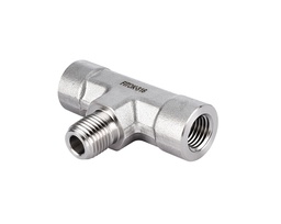 [SS-PBT-NS16] 316 SS Pipe Fitting, Male Branch Tee, 1&quot; Female NPT × 1&quot; Female NPT × 1&quot; Male NPT