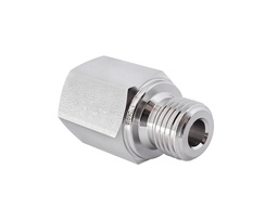[SS-PA-NS16-RS16] 316 SS Pipe Fitting, Adaper 1&quot; Female NPT × 1&quot; Male BSPP (RS) 