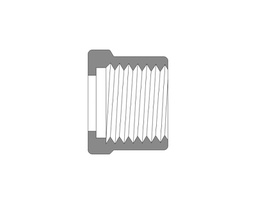 [SS-N-VL8] 316 SS,VL Series Vacuum Tube Fitting,Nut,TubeO.D.1/2&quot; Thread Size 3/4-20 UNEF