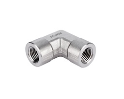 [SS-PE-RT6] 316 SS Pipe Fitting, Female Elbow, 3/8 &quot; Female BSPT(RT) × 3/8&quot; Female  BSPT(RT)