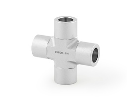 [SS-WC-TS12] 316 SS Weld Fitting,Tube Socket Weld Union Cross, 3/4&quot; Tube Socket Weld