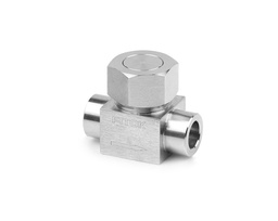 [CLSS-FNS4] Check Valve, Body: 316SS/A479, MWP: 6,000psig, Poppet: S17400/A564, Conn.: 1/4in. x 1/4in. (F)NPT, Cv:0.64, Union-bonnet Design
