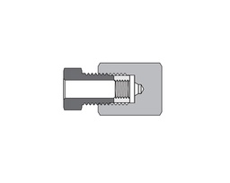 [SS-MTC-MF12] 316 SS, FITOK 20M Series Medium Pressure Fitting, Coned and Threaded Connection, Cap, 3/4&quot; O.D.