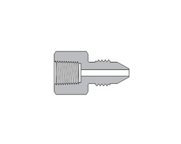 [SS-FMA-FNS8-HM9] 316 SS, FITOK AMH Series Adapter Fitting, Female to Male, 1/2&quot; Female NPT × 9/16&quot; Male 60 Series High Pressure Coned and Threaded Connection